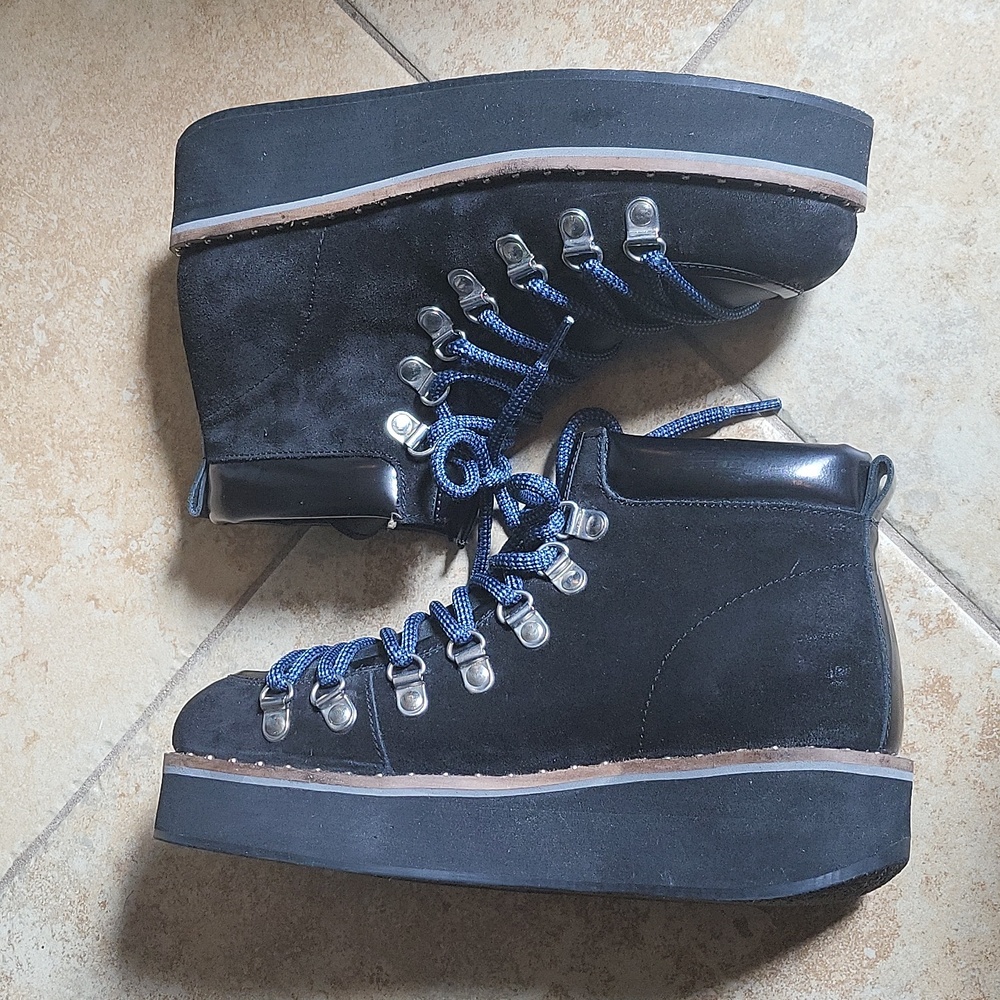 Free People Black Ankle Booties - Picture 7 of 9